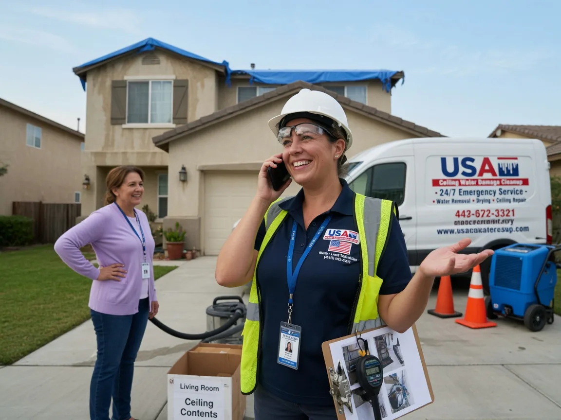 Ceiling Water Damage Restoration Weyauwega, WI FAQs